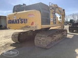 Back of Used Komatsu Excavator